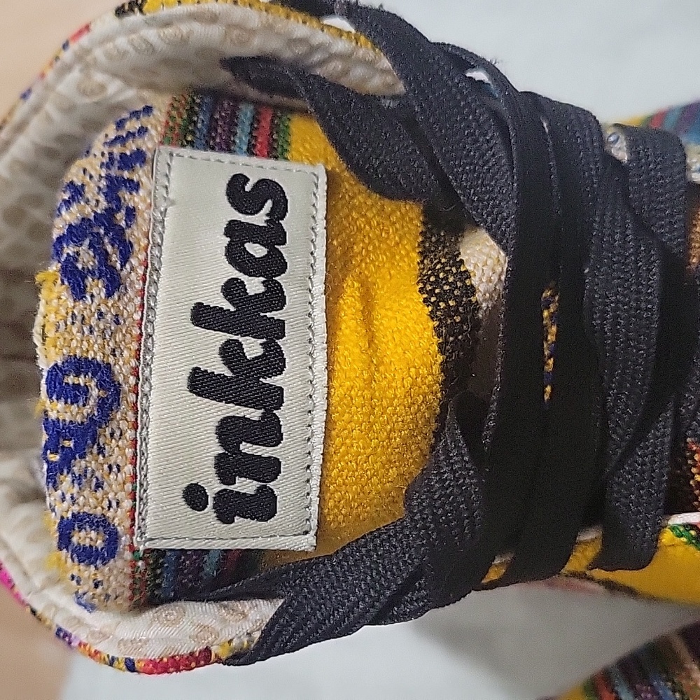 Inkkas Multicolor Striped High-Tops - Picture 2 of 6